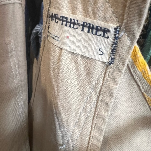 NWT Free People We The Free Ziggy Printed Seashell Overalls, SMALL - Picture 8 of 10